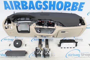 AIRBAG SET – DASHBOARD M ZWART/BEIGE BMW X3 G01 (2018-HEDEN), Gebruikt, BMW