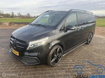Zakelijke lease - Mercedes-Benz V-Klasse 300d Lang DC, Automaat, Gebruikt, Euro 6, Leder