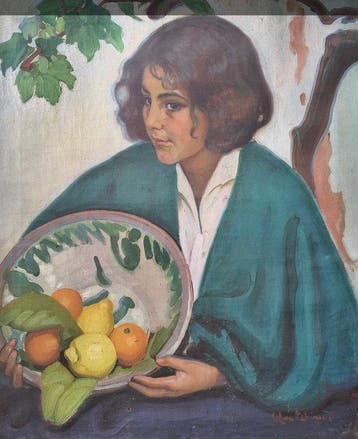 Eugénie Loutchinski (1878-1974) - Jonge vrouw met