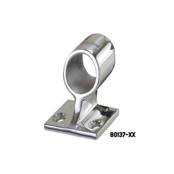 Bieden: Stanchion stainless steel center fittings 60 deg 80, Ophalen of Verzenden, Nieuw, Kabel of Apparatuur