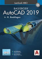 AutoCAD 2019 MBO Basisboek 9789492250216, Zo goed als nieuw