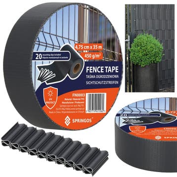 Vlechtband | Privacyfolie | Voor Tuinafsluiting | PVC | 35, Ophalen of Verzenden, Nieuw