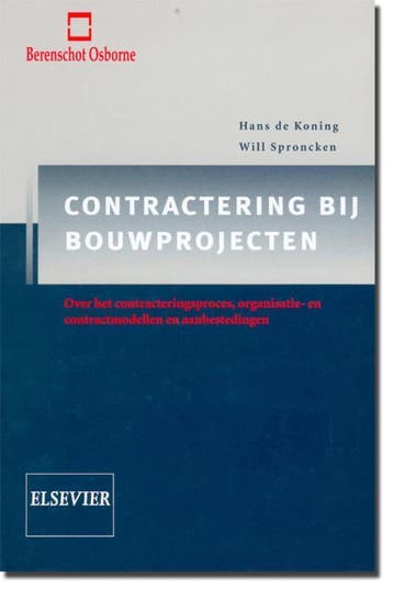Contractering bij bouwprojecten - J.S.C.M. de Koning, Boeken, Verzenden, Gelezen, J.S.C.M. de Koning