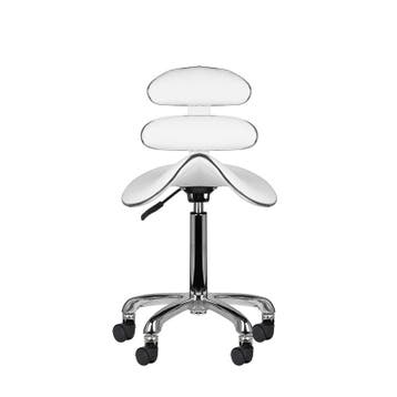 AS zadelkruk met rugleuning - Uniek ergonomisch ontwerp, Verzenden, In hoogte verstelbaar, Nieuw