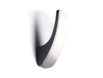 Veiling - 4x 15W LED Wandlamp design zand zwart warm wit wat, Nieuw