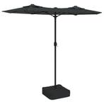 Parasol Antraciet | 316x240cm | 41% Korting, Kantelbaar, Nieuw, Ophalen of Verzenden, Stokparasol