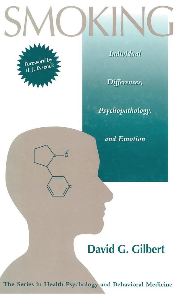 Smoking - David G. Gilbert - 9781560321712 - Hardcover, Boeken, Psychologie, Verzenden