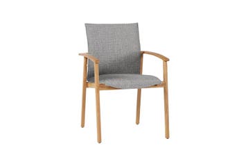 Suns Florine diningstoel Light anthracite mixed weave -, Nieuw