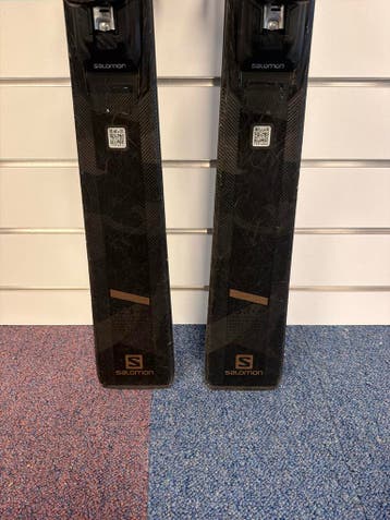 Salomon S/Force Bold + Z12 GW Binding-163, Gebruikt, Carve, Skiën, Ski's