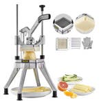 Commerciële groente- en fruitdicer met RVS messen en hendel, Verzenden, Nieuw in verpakking