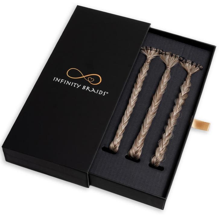 Infinity Braids  Infinity Braidies Mini Creamy Toffee, Sieraden, Tassen en Uiterlijk, Uiterlijk | Haarverzorging, Nieuw, Verzenden