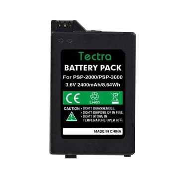 2400mAh 3.6V Batterij voor Sony PSP-2000 / PSP-3000, Verzenden, Nieuw