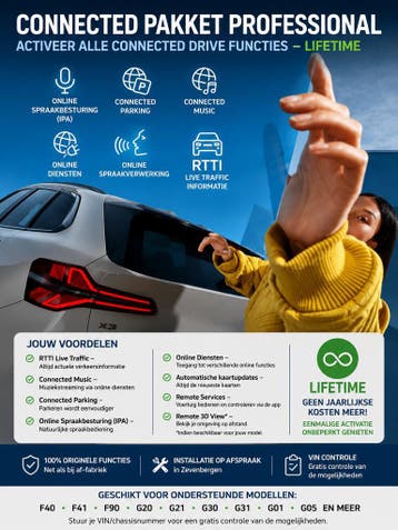 BMW RTTI Live Traffic | BMW App | ConnectedDrive, Nieuw