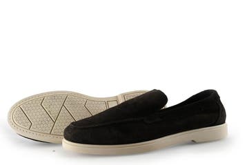 Manfield Instappers in maat 42 Zwart, Manfield, Verzenden, Zwart, Overige typen