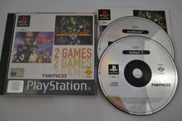 2 Games Tekken 2 - Soulblade (PS1 PAL), Verzenden, Zo goed als nieuw