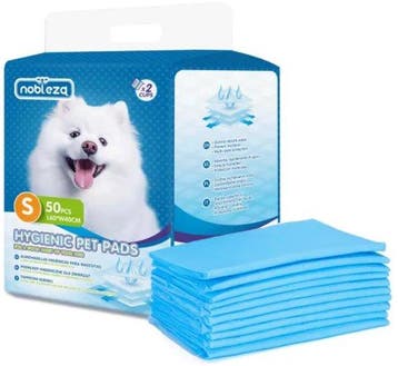 Puppy Training Pads - 60x40 cm - 120 stuks - Nobleza, Dieren en Toebehoren, Verzenden, Zo goed als nieuw