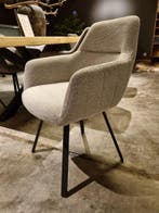 Stoel met armleuning | draaibaar | uit voorraad | actieprijs, Nieuw, Ophalen of Verzenden, Stof, Vijf, Zes of meer stoelen