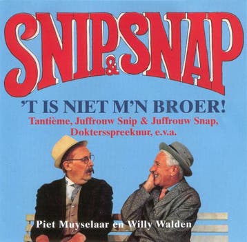 cd - Snip &amp; Snap - t Is Niet Mn Broer!, Verzenden, Zo goed als nieuw