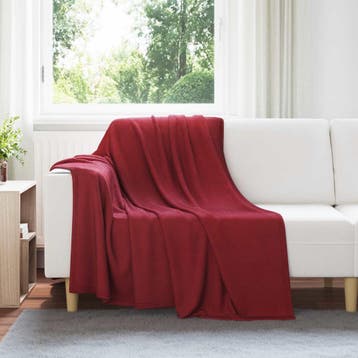 vidaXL Kleden 24 st Bordeaux Rood 200 x 150 cm 10.08 kg, Verzenden, Nieuw, Rood