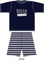 Fun2Wear - Shortama Boefje - Navy Blauw - Maat 68, Verzenden, Nieuw