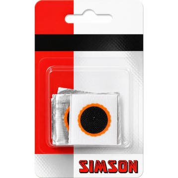 Simson Binnenbandpleisters - Vulkanisatie - 16 mm - 5 stu..., Ophalen of Verzenden, Nieuw, Band