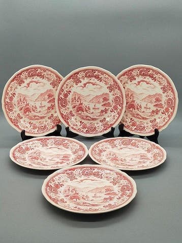 Villeroy & Boch - Eetservies - Burgenland Speiseteller – Rot