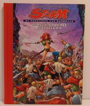 Storm - De reuzen van het Gebroken Rif - Luxe HC met linnen, Boeken, Nieuw