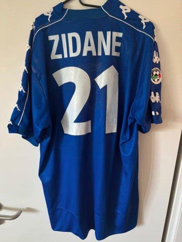 Juventus - Zidane matchworn - 1999 - Voetbalshirt, Nieuw