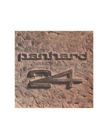 1960 PANHARD 24 BROCHURE NEDERLANDS, Boeken, Nieuw, Author