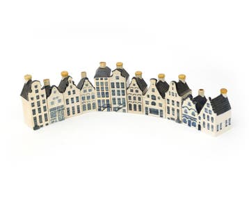 Een kavel KLM-huisjes, Bols en Henkes, 20e eeuw (11)