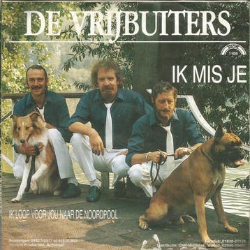 vinyl single 7 inch - De Vrijbuiters - Ik Mis Je, Cd's en Dvd's, Verzenden, Zo goed als nieuw, 7 inch, Pop