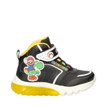 Geox Ciberdron hoge sneakers voor jongens in het Zwart, Verzenden, Zwart, Nieuw, Sneakers of Gympen