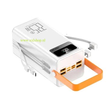 Powerbank power bank 100.000mAh snellader oplader USB-A + C, Verzenden, Nieuw
