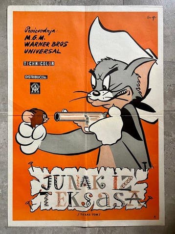 Tomi Mici - Tom & Jerry - Tom and Jerry cartoon poster -, Cd's en Dvd's, Nieuw in verpakking