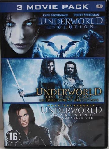 Underworld - 3 Movie Pack, Cd's en Dvd's, Verzenden, Nieuw in verpakking, Fantasy