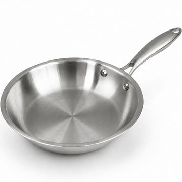 Koekenpan RVS Triply Ø20cm, Hobby en Vrije tijd, Verzenden, Nieuw