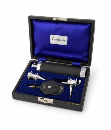 ophtalmoscope , Gowllands , Diagnostic Set -