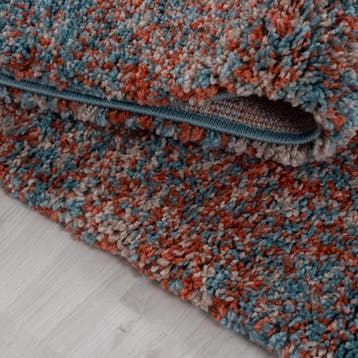 Hoogpolig Vloerkleed | Shaggy | Enjoy | Terra | 80x250 cm, Huis en Inrichting, Stoffering | Tapijten en Kleden, Verzenden, Nieuw