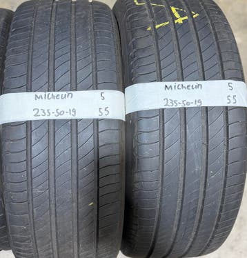 2x235-50-19 Michelin Zomer 2x5m €55 Per Band 235 50 19, Gebruikt, 235 mm, Band(en), Personenwagen