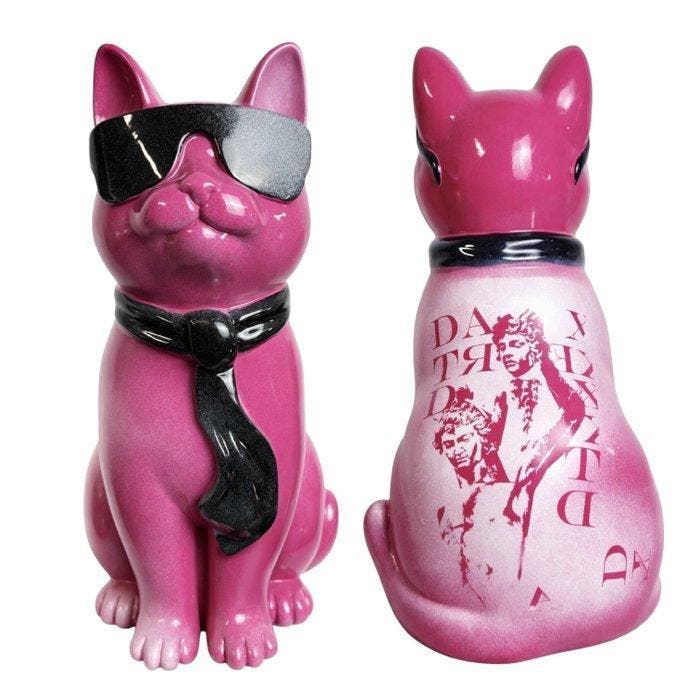 Daluxe Art - 1999 • Pop Art Cat (Pink Edition), Antiek en Kunst, Kunst | Designobjecten