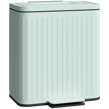 Keukenafvalbak, 2 X 20 L-vakken, Efficiënte Afvalscheiding,, Doe-het-zelf en Verbouw, Hout en Planken, Verzenden, Nieuw