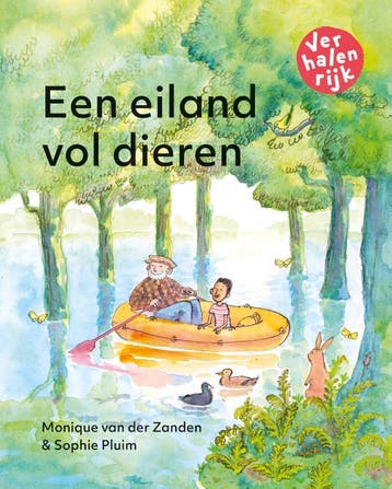 Een eiland vol dieren / Verhalenrijk - Monique van der, Verzenden, Zo goed als nieuw, Monique van der Zanden