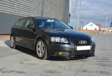 Zijskirts diffusers Audi A3 Sportback 8P / 8P Facelift, Auto-onderdelen, Ophalen of Verzenden, Nieuw