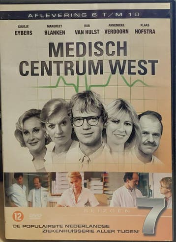 Medisch centrum west 7 afl 6 -10 (dvd tweedehands film), Ophalen of Verzenden, Zo goed als nieuw