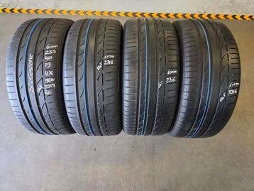 235/40/19 96W RO1 BRIDGESTONE ZOMERBANDEN 6MM PROFIEL 4X, Gebruikt, 235 mm, Band(en), Personenwagen