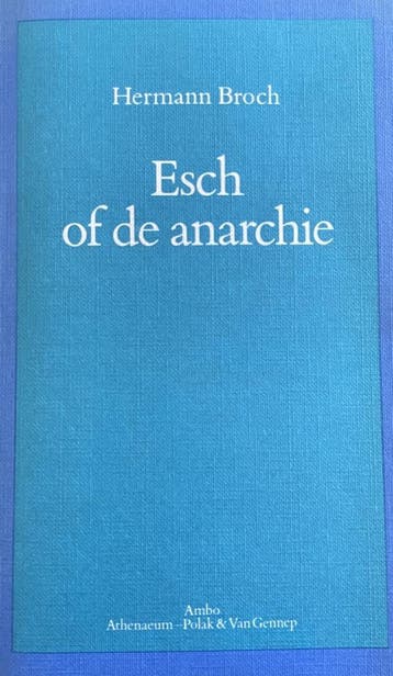 Esch of de anarchie - Broch 9789026307355, Verzenden, Gelezen, Broch