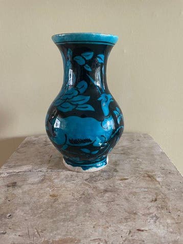 Qajar vase - Aardewerk - Middle East - Qajar dynastie