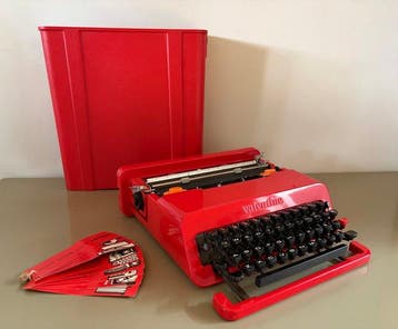 Ettore Sottsass - Valentine - Typemachine - 1960-1970, Antiek en Kunst