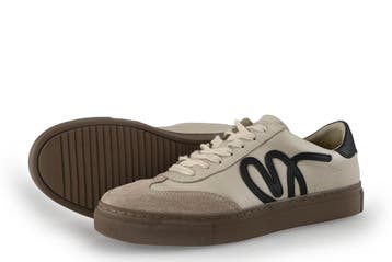 Manfield Sneakers in maat 38 Beige, Verzenden, Beige, Manfield, Sneakers of Gympen