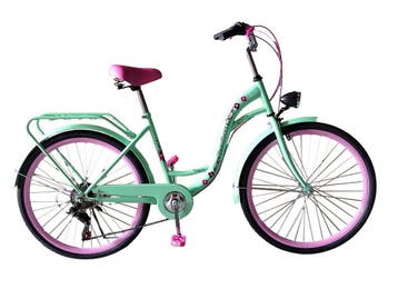 Viking Choice Meisjesfiets Mint | Tweedekansje | OP=OP, Fietsen en Brommers, Fietsen | Meisjes, 26 inch of meer, Versnellingen